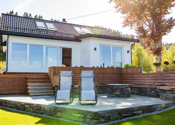 Деревянный коттедж Hammarslandbakken Берген